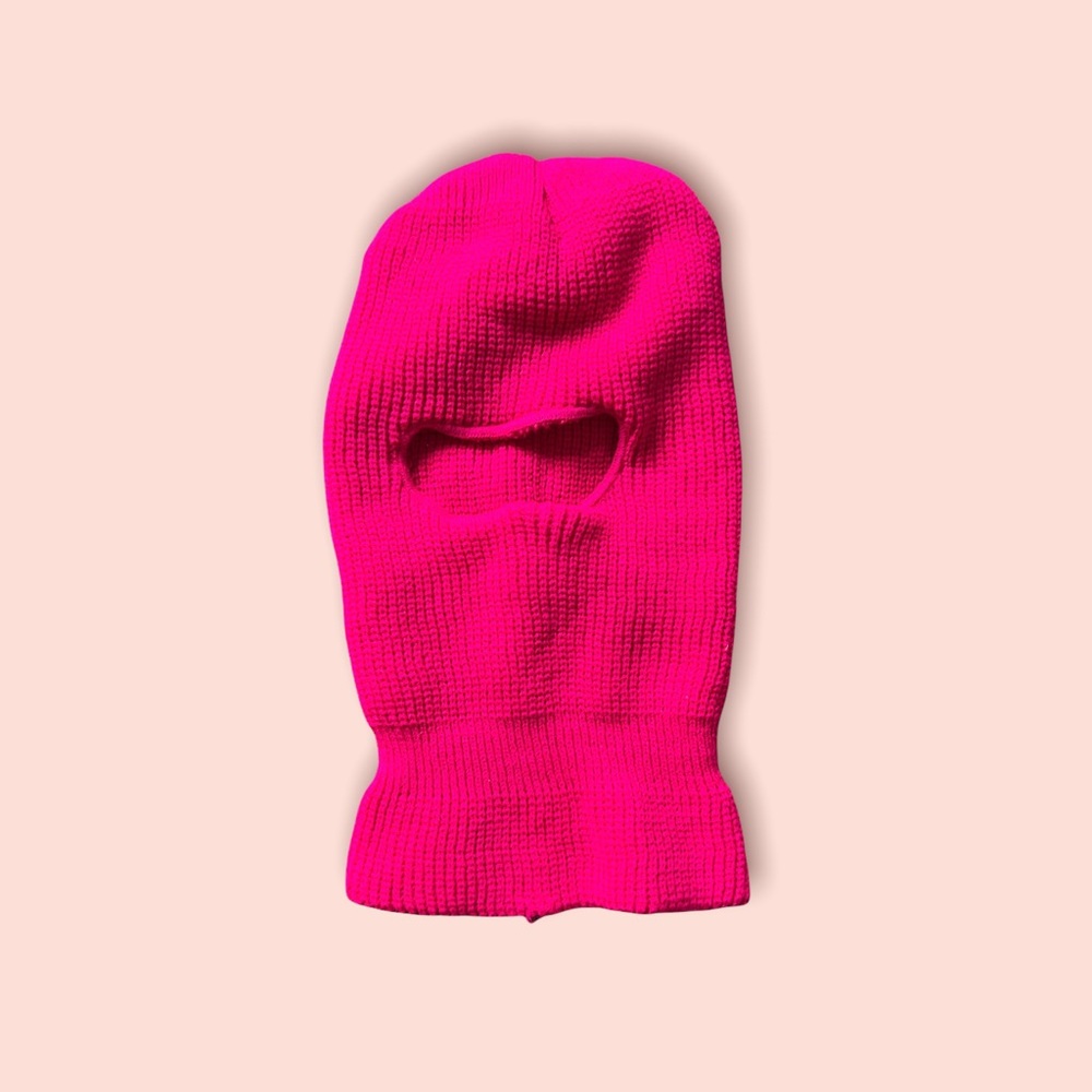Pink Ski Mask